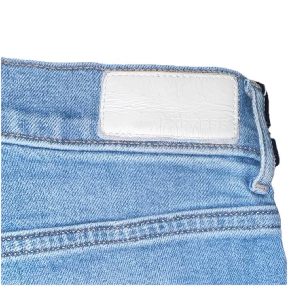 Express Jeans Women’s Size 2R High Rise Seamed Festival Flare Light Wash - Picture 5 of 8